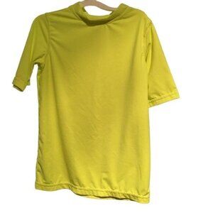 Wonder Nation Short-Slv Tee Neon Yellow Sz 6-7